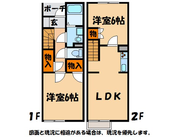 レオネクスト住吉Ｂの物件間取画像